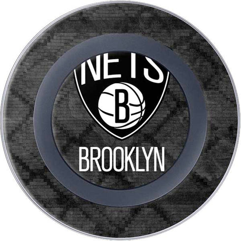 NBA Brooklyn Nets Dark Rust Wireless Charger Skin