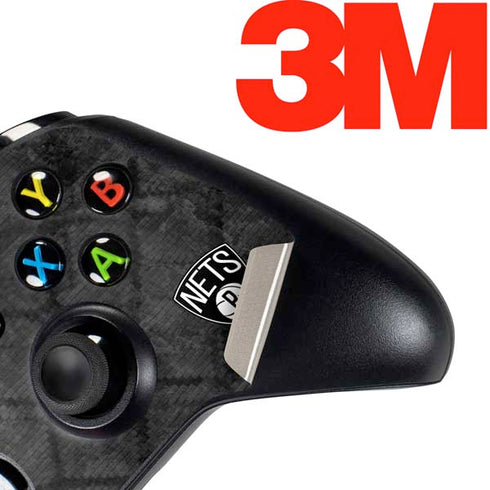 NBA Brooklyn Nets Dark Rust Xbox One Controller Skin