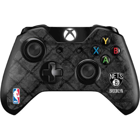 NBA Brooklyn Nets Dark Rust Xbox One Controller Skin