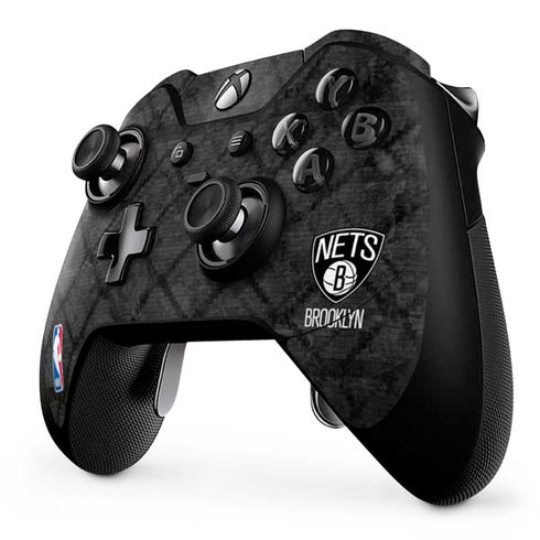 NBA Brooklyn Nets Dark Rust Xbox One Elite Controller Skin