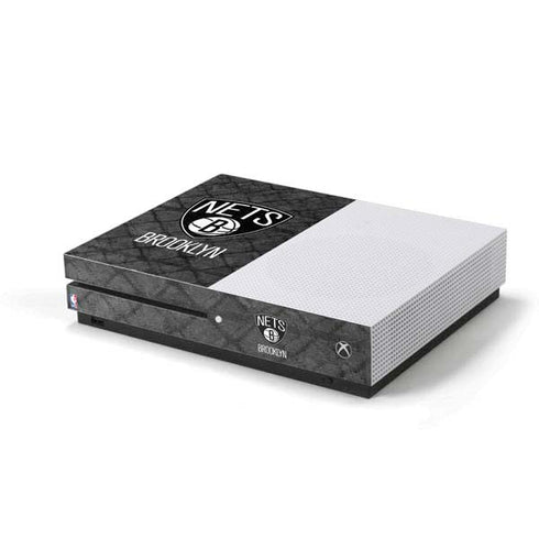 NBA Brooklyn Nets Dark Rust Xbox One S Console Skin