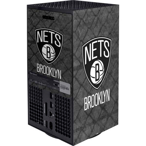 NBA Brooklyn Nets Dark Rust XBox Series X Digital Edition Bundle Skin