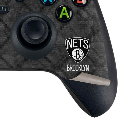 NBA Brooklyn Nets Dark Rust XBox Series X Digital Edition Bundle Skin
