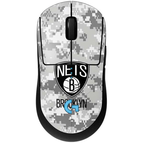 NBA Brooklyn Nets Digi Camo G Pro Wireless Gaming Mouse Skin