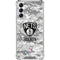 NBA Brooklyn Nets Digi Camo Gabb Phone 4 Clear Case