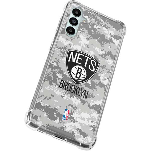NBA Brooklyn Nets Digi Camo Gabb Phone 4 Clear Case