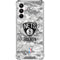 NBA Brooklyn Nets Digi Camo Galaxy A16 5G Clear Case