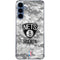 NBA Brooklyn Nets Digi Camo Galaxy A35 5G Clear Case