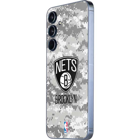 NBA Brooklyn Nets Digi Camo Galaxy A35 5G Skin