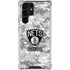 NBA Brooklyn Nets Digi Camo Galaxy S23 Ultra Clear Case