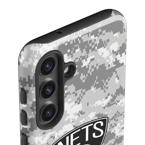 NBA Brooklyn Nets Digi Camo Galaxy S25 Impact Case
