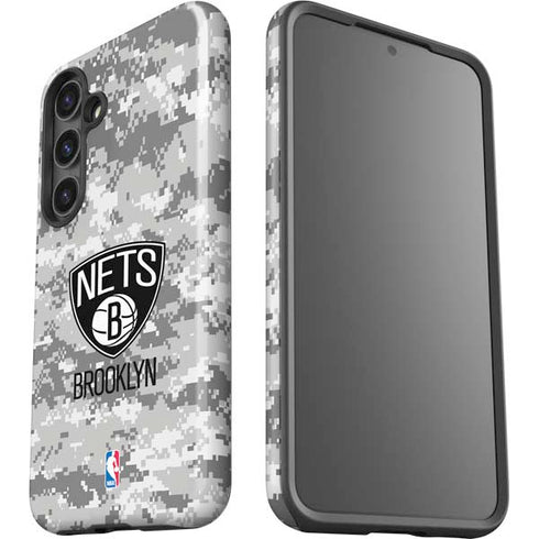 NBA Brooklyn Nets Digi Camo Galaxy S25 Impact Case