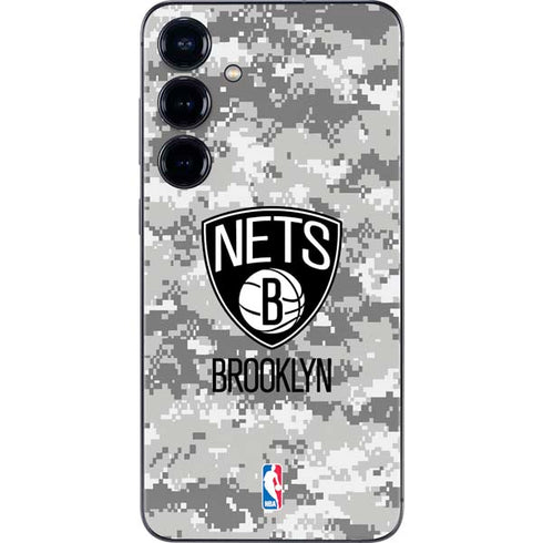 NBA Brooklyn Nets Digi Camo Galaxy S24 Skin