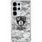 NBA Brooklyn Nets Digi Camo Galaxy S25 Ultra Clear Case