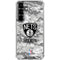 NBA Brooklyn Nets Digi Camo Galaxy S26 Plus Clear Case