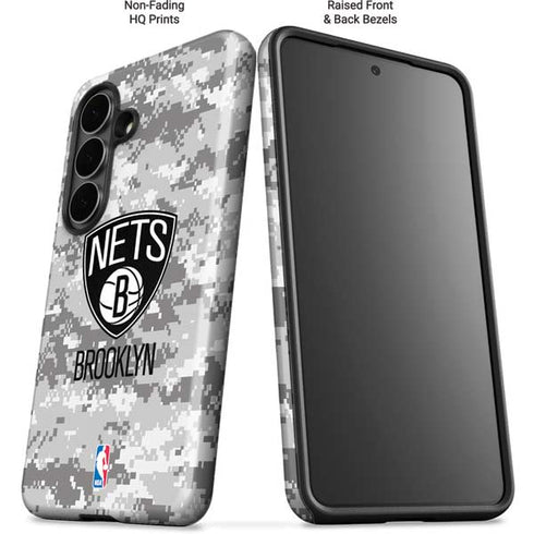 NBA Brooklyn Nets Digi Camo Galaxy S26 Plus Impact Case