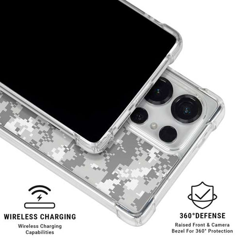 NBA Brooklyn Nets Digi Camo Galaxy S26 Ultra Clear Case