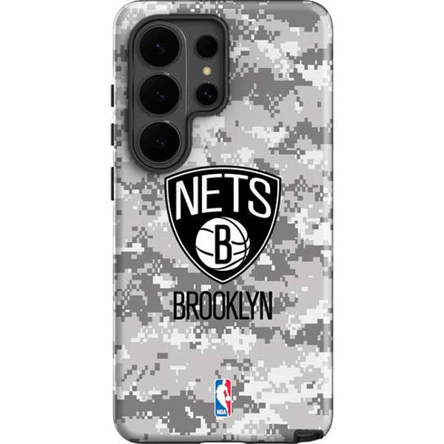 NBA Brooklyn Nets Digi Camo Galaxy S26 Ultra Impact Case