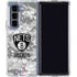 NBA Brooklyn Nets Digi Camo Galaxy Z Fold5 5G Clear Case