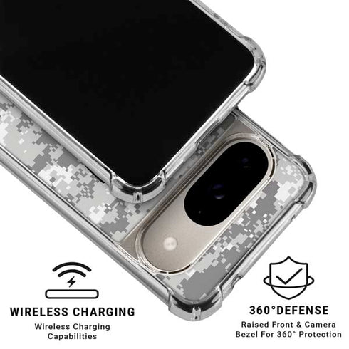 NBA Brooklyn Nets Digi Camo Google Pixel 10 Clear Case