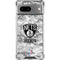 NBA Brooklyn Nets Digi Camo Google Pixel 8a Clear Case