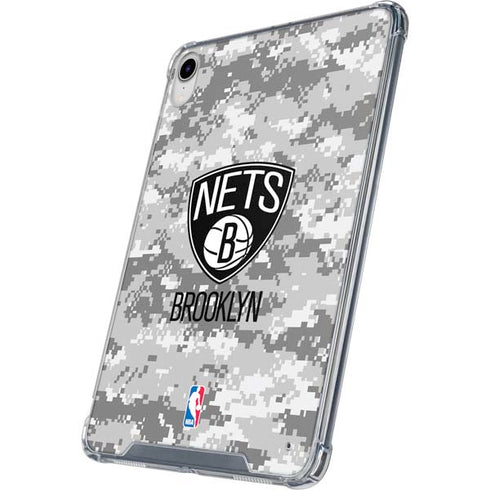 NBA Brooklyn Nets Digi Camo iPad 11th Gen (2025) Clear Case