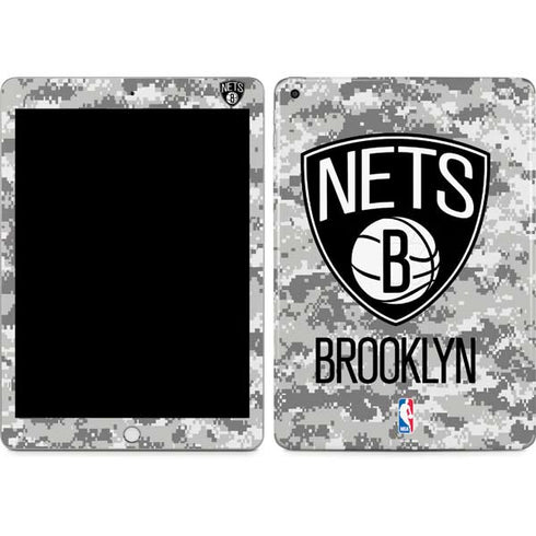 NBA Brooklyn Nets Digi Camo Apple iPad Skin