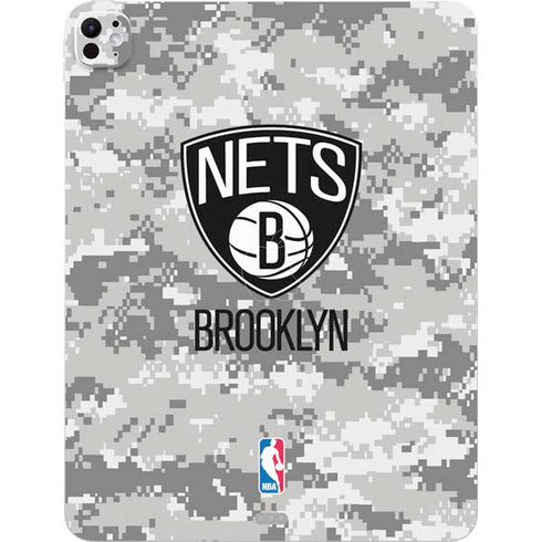 NBA Brooklyn Nets Digi Camo iPad Pro 13in M4 (2024) Skin