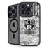 NBA Brooklyn Nets Digi Camo iPhone 14 Pro Kickstand Case