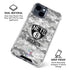 NBA Brooklyn Nets Digi Camo iPhone 15 Clear Case