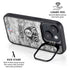NBA Brooklyn Nets Digi Camo iPhone 15 Kickstand Case