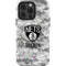 NBA Brooklyn Nets Digi Camo iPhone 15 Pro Impact Case