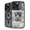 NBA Brooklyn Nets Digi Camo iPhone 15 Pro Kickstand Case