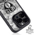NBA Brooklyn Nets Digi Camo iPhone 15 Pro Kickstand Case