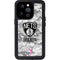 NBA Brooklyn Nets Digi Camo iPhone 15 Pro Waterproof Case