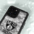 NBA Brooklyn Nets Digi Camo iPhone 15 Pro Waterproof Case