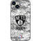 NBA Brooklyn Nets Digi Camo iPhone 15 Skin