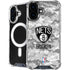 NBA Brooklyn Nets Digi Camo iPhone 16 MagSafe Case