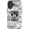 NBA Brooklyn Nets Digi Camo iPhone 16 Magsafe Impact Case