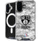 NBA Brooklyn Nets Digi Camo iPhone 16 Plus MagSafe Case