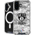 NBA Brooklyn Nets Digi Camo iPhone 16 Plus MagSafe Case