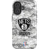 NBA Brooklyn Nets Digi Camo iPhone 16 Plus Magsafe Impact Case