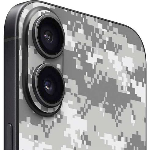 NBA Brooklyn Nets Digi Camo iPhone 16 Plus Skin