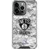 NBA Brooklyn Nets Digi Camo iPhone 16 Pro Max Clear Case
