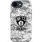 NBA Brooklyn Nets Digi Camo iPhone 16e Impact Case