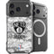 NBA Brooklyn Nets Digi Camo iPhone 18 Pro MagSafe Case