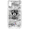 NBA Brooklyn Nets Digi Camo iPhone XS Clear Case