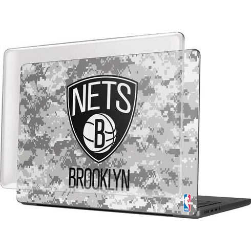 NBA Brooklyn Nets Digi Camo MacBook Pro 14in (2021-24) Case plus Skin