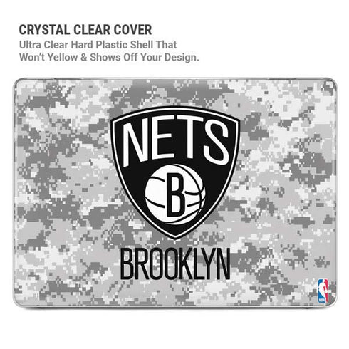 NBA Brooklyn Nets Digi Camo MacBook Pro 14in (2021-24) Case plus Skin