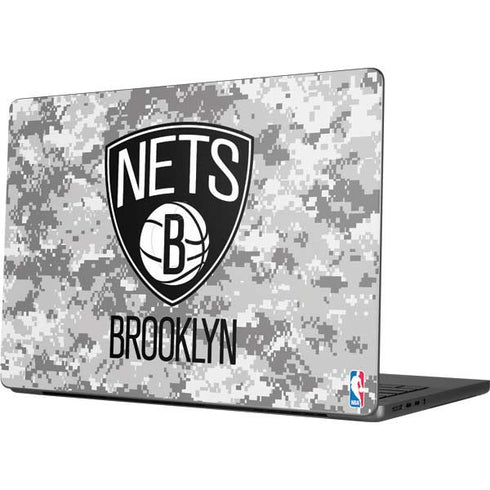NBA Brooklyn Nets Digi Camo Apple MacBook Pro 14-inch Skin